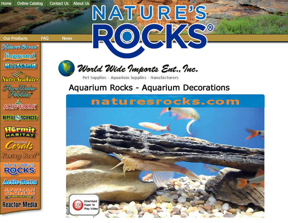 Aquarium Rock